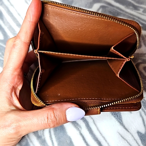 Celine Macadam Logo Bi-fold with Zip Compartment Wallet - Picture 14 of 14